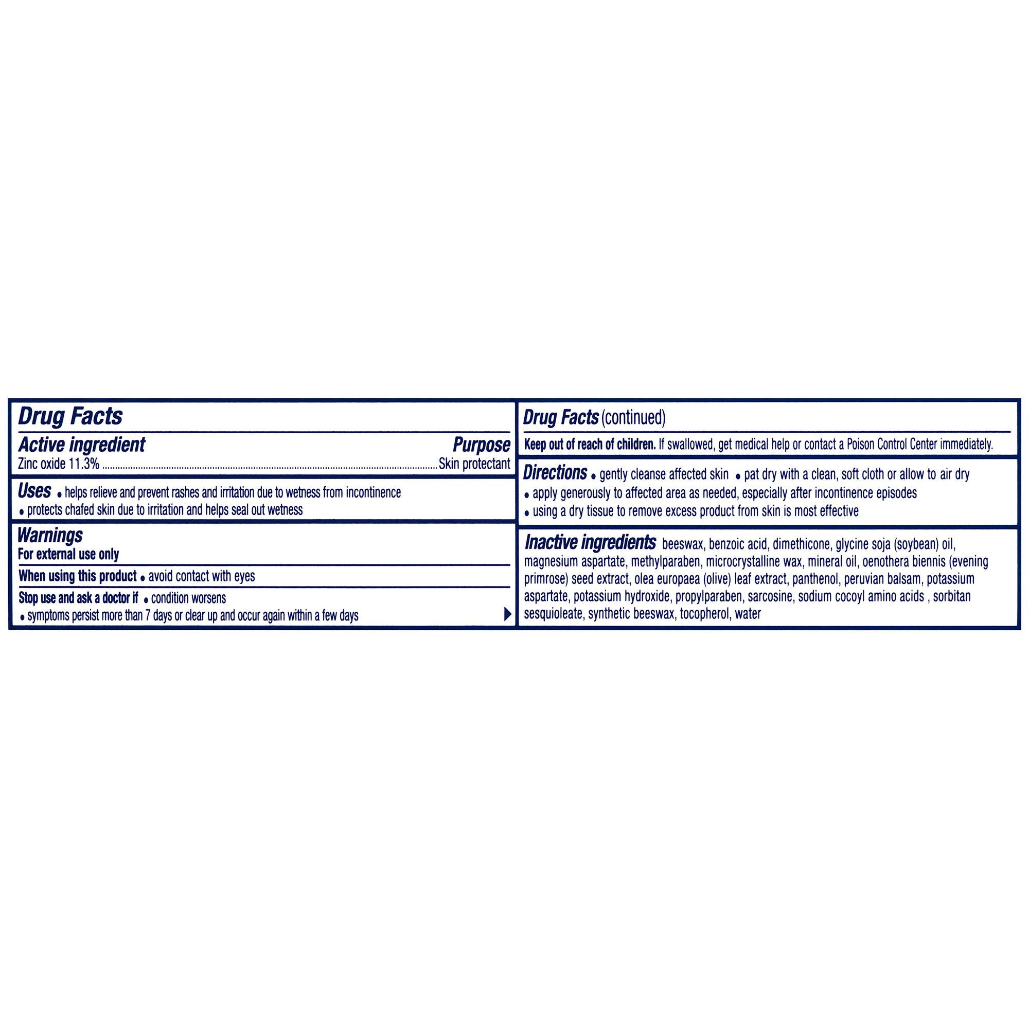 Balmex AdultAdvantage Skin Relief Cream 3 oz