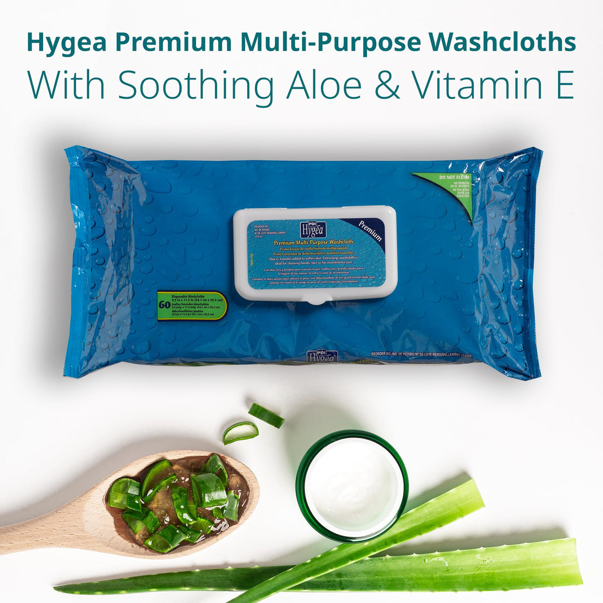 PDI Hygea Premium Multi Purpose Washcloths Personal - PDI Official Imagery - 5
