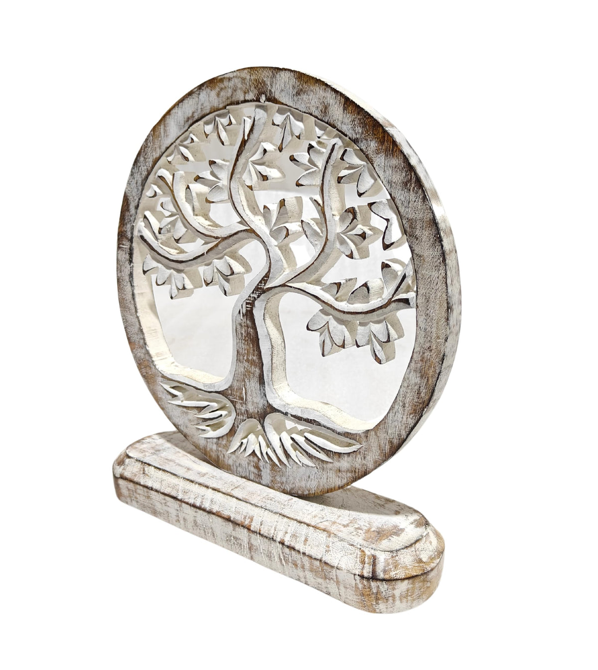 VANIYA CRAFTS Wooden Carved Handmade Engraved Table Decor - VANIYA CRAFTS Official Imagery - 5