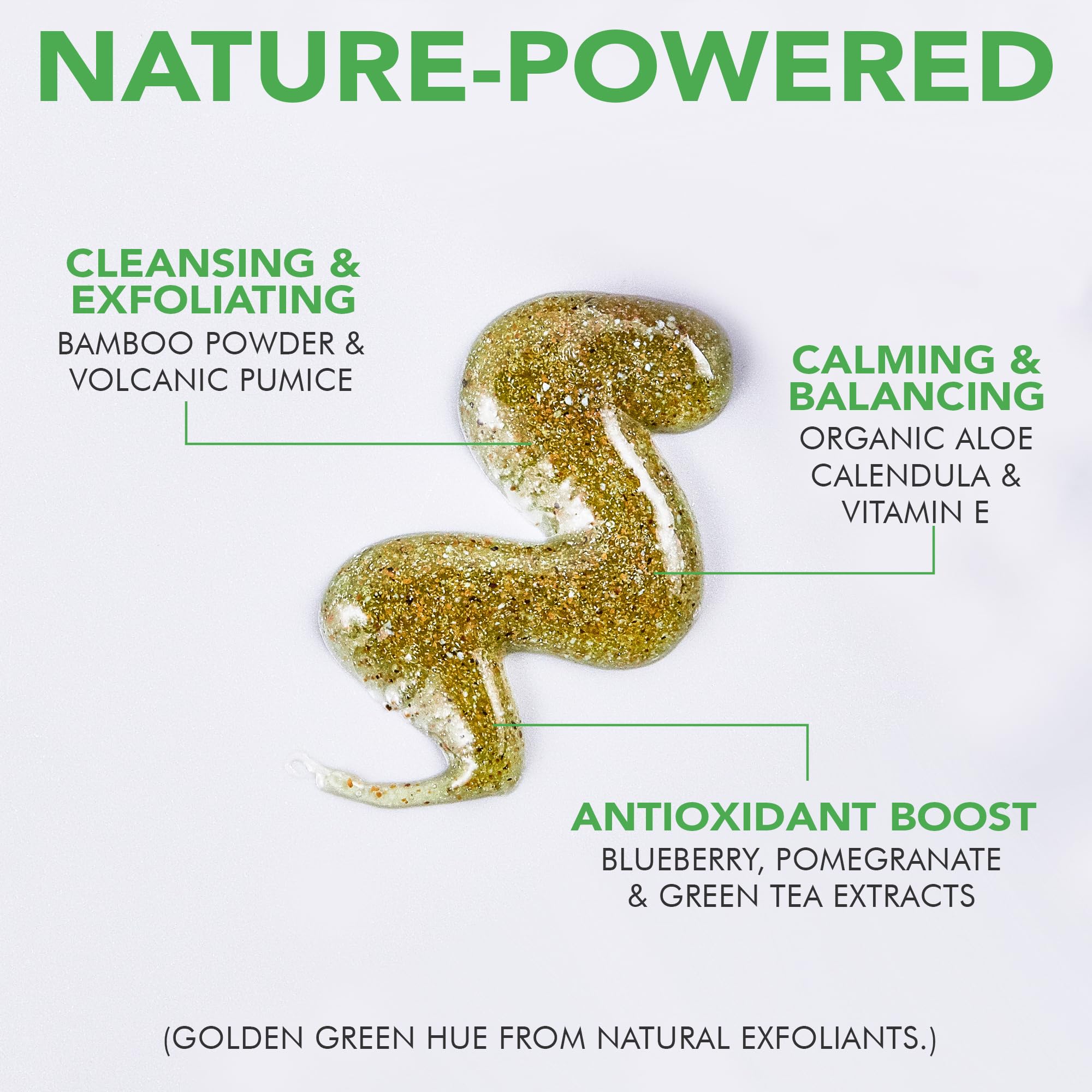 Beauty by Earth Facial Scrub Exfoliator - USA Made with Natural & Organic Ingred - Beauty by Earth Official Product View 6