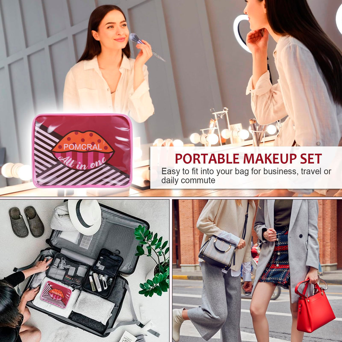 Makeup Kit For Women Full Kit Eyeshadow Eyeliner lipgloss - pomcral Official Imagery - 8