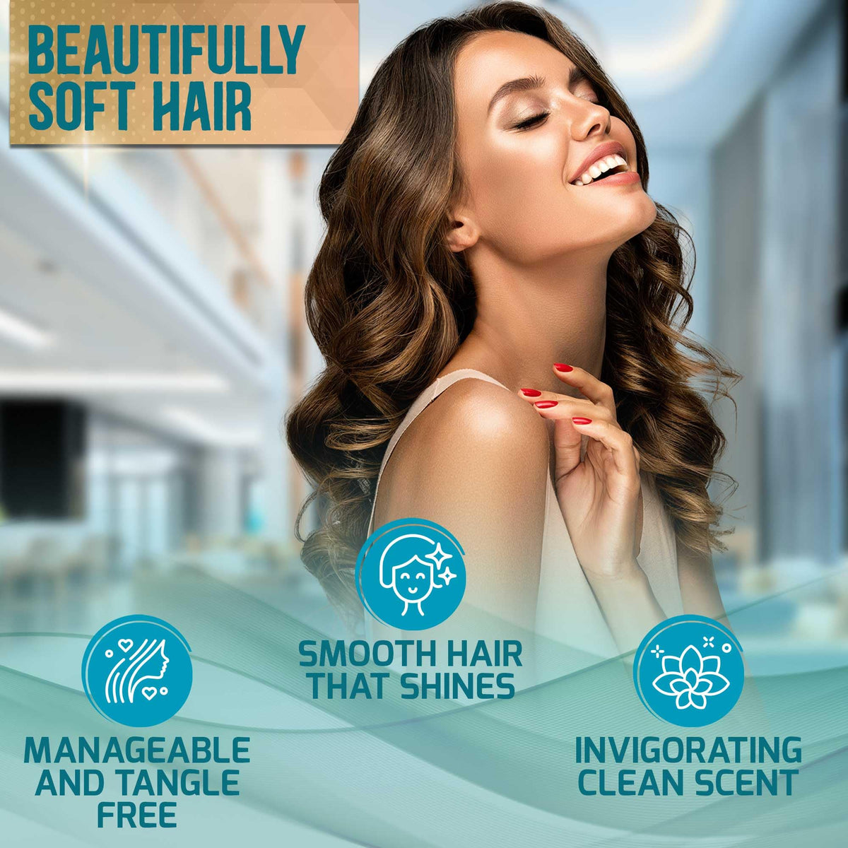 Biotin Shampoo and Conditioner Set - PURE NATURE LUX SPA Official Imagery - 5