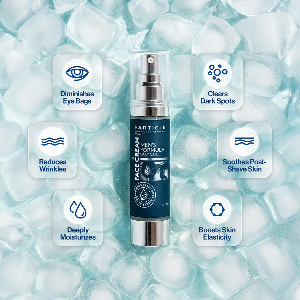 Particle 6 in 1 Face Cream for Men Men s Daily Hydrating - Particle Official Imagery - 3