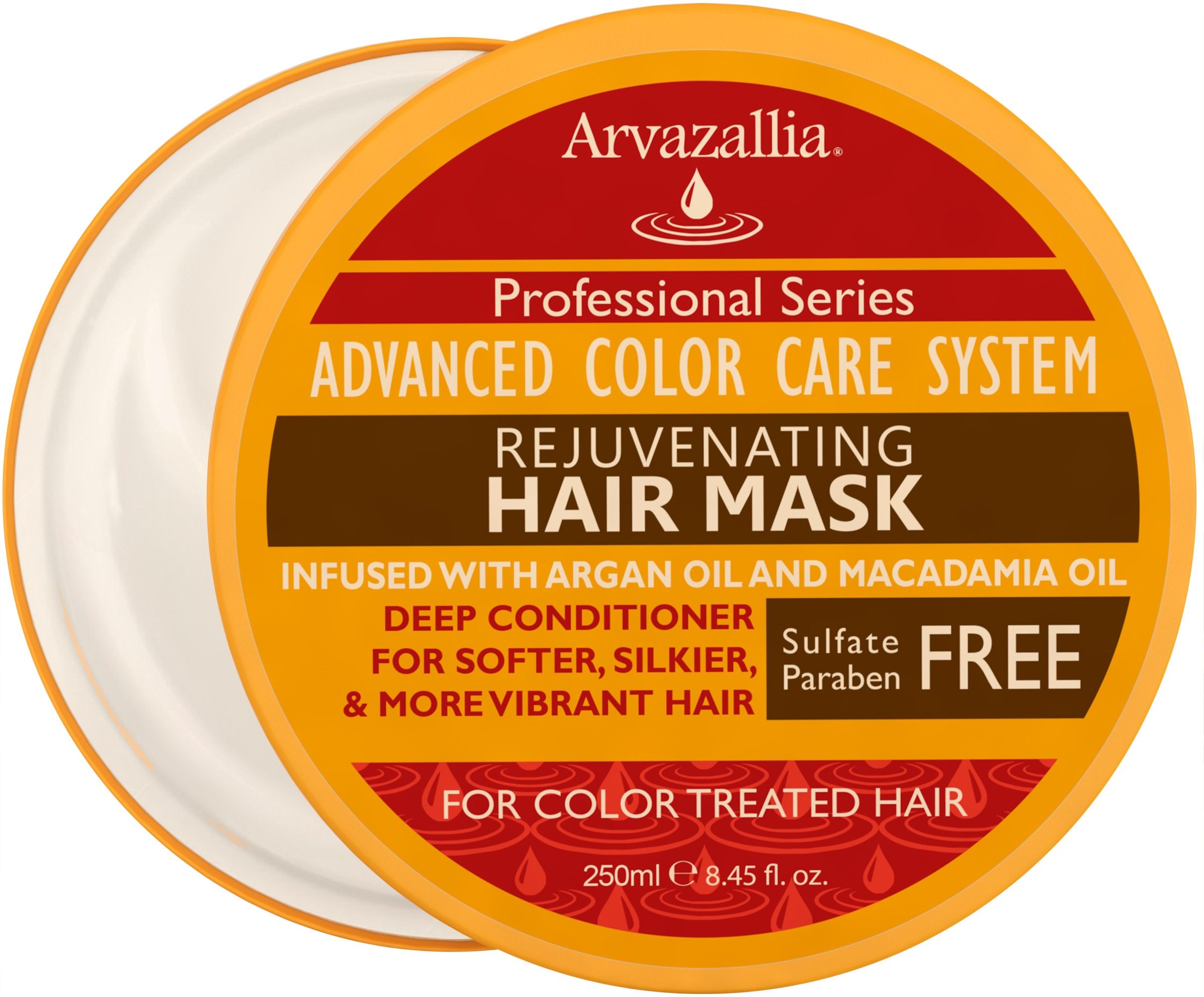 Arvazallia Rejuvenating Hair Mask for Color Treated Hair with Argan Oil - Arvazallia Official Product View 2