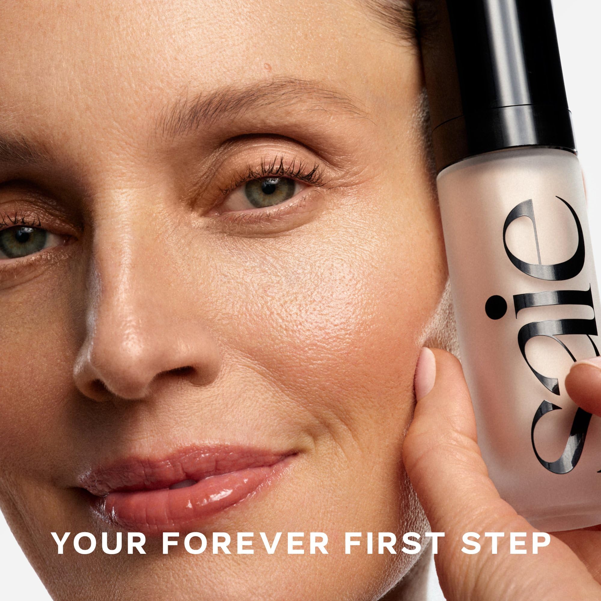 Saie Mini Glowy Super Gel Illuminating Face Makeup Primer, Sunglow - Saie Official Product View 7