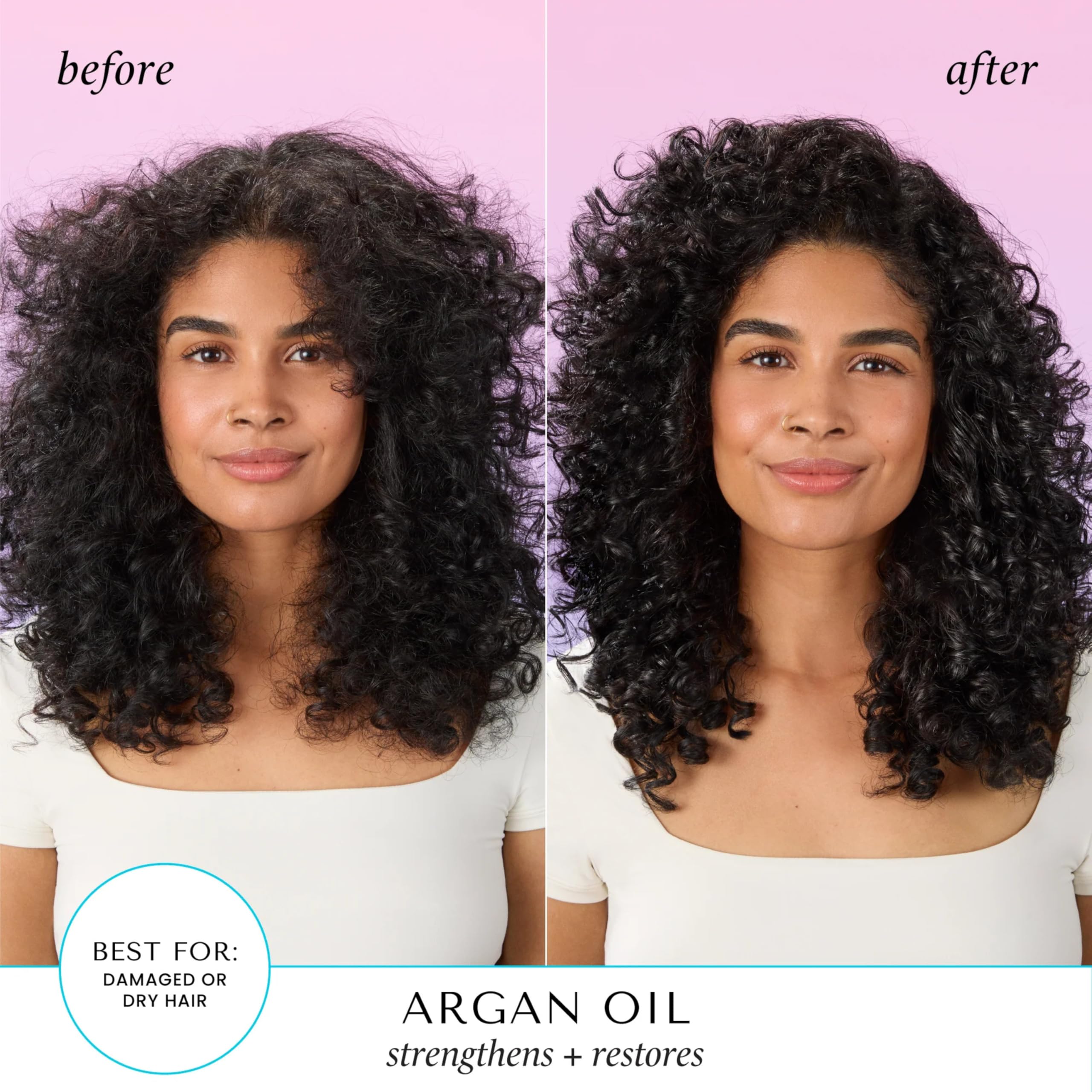 HASK Argan Oil Repairing Shampoo + Conditioner Set - Color Safe & Sulfate Free - HASK Official Product View 4