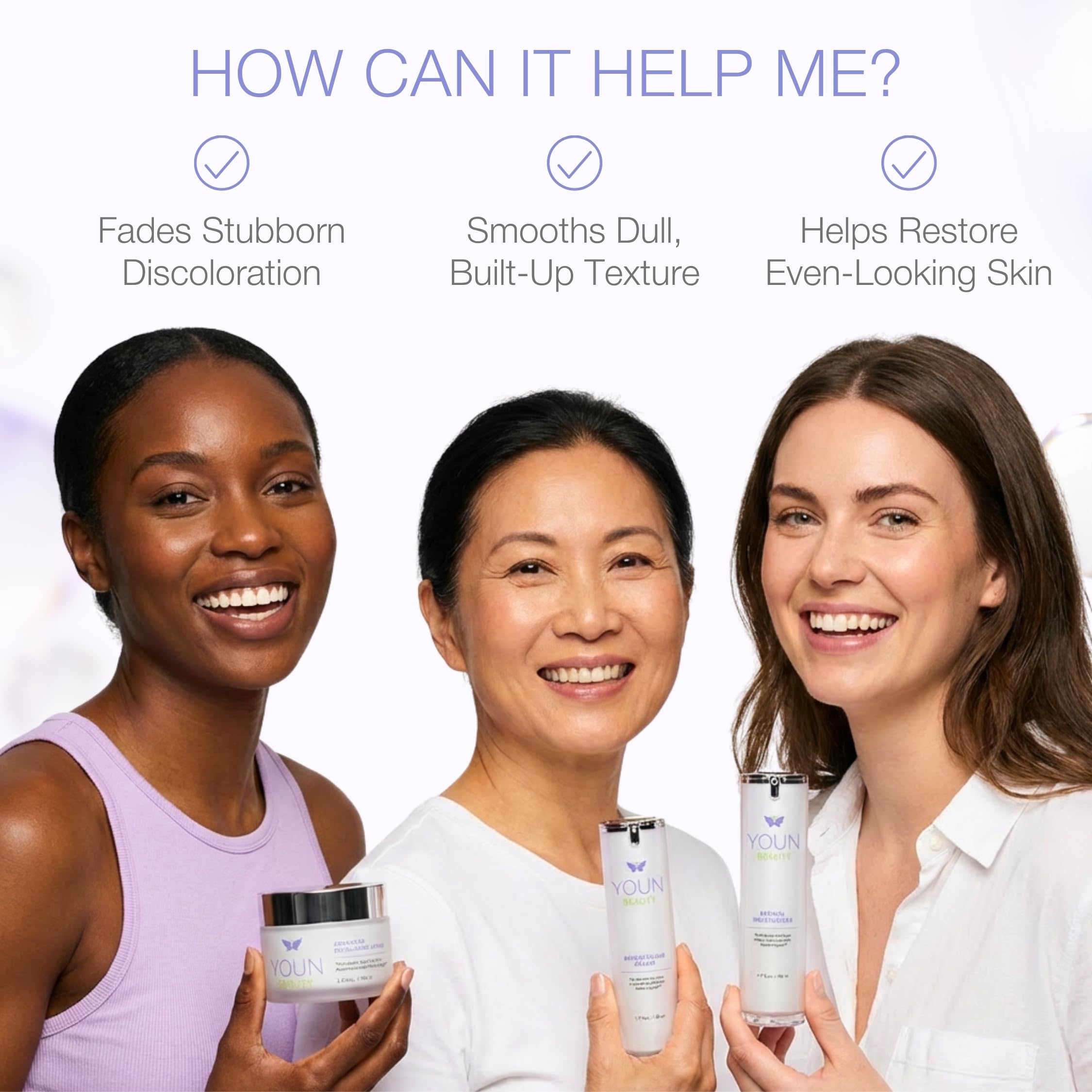 YOUN Beauty Sun Spots Skin Care Set by Holistic Plastic Surgeon - YOUN Beauty