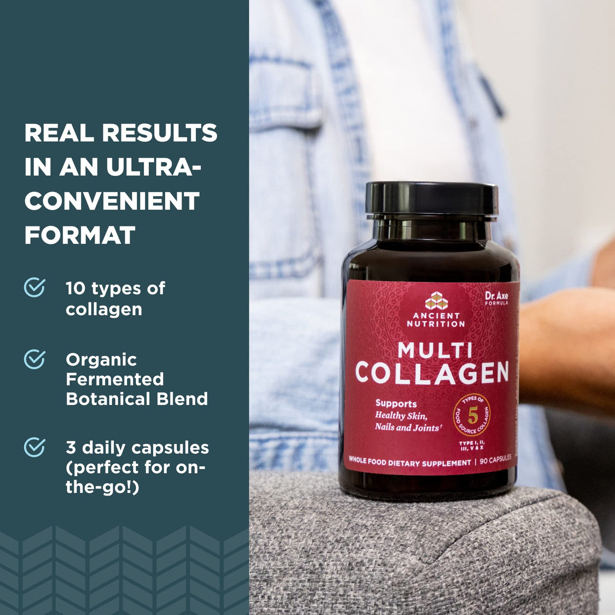 Ancient Nutrition Hydrolyzed Multi Collagen Peptides - Ancient Nutrition Official Imagery - 5