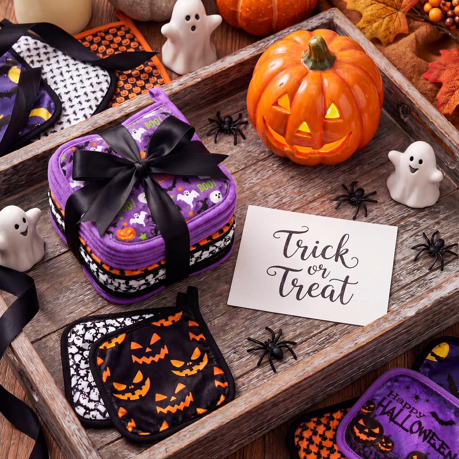 Flutesan 20 Pcs Halloween Microfiber Makeup Remover Cloths 6 - Flutesan Official Imagery - 6