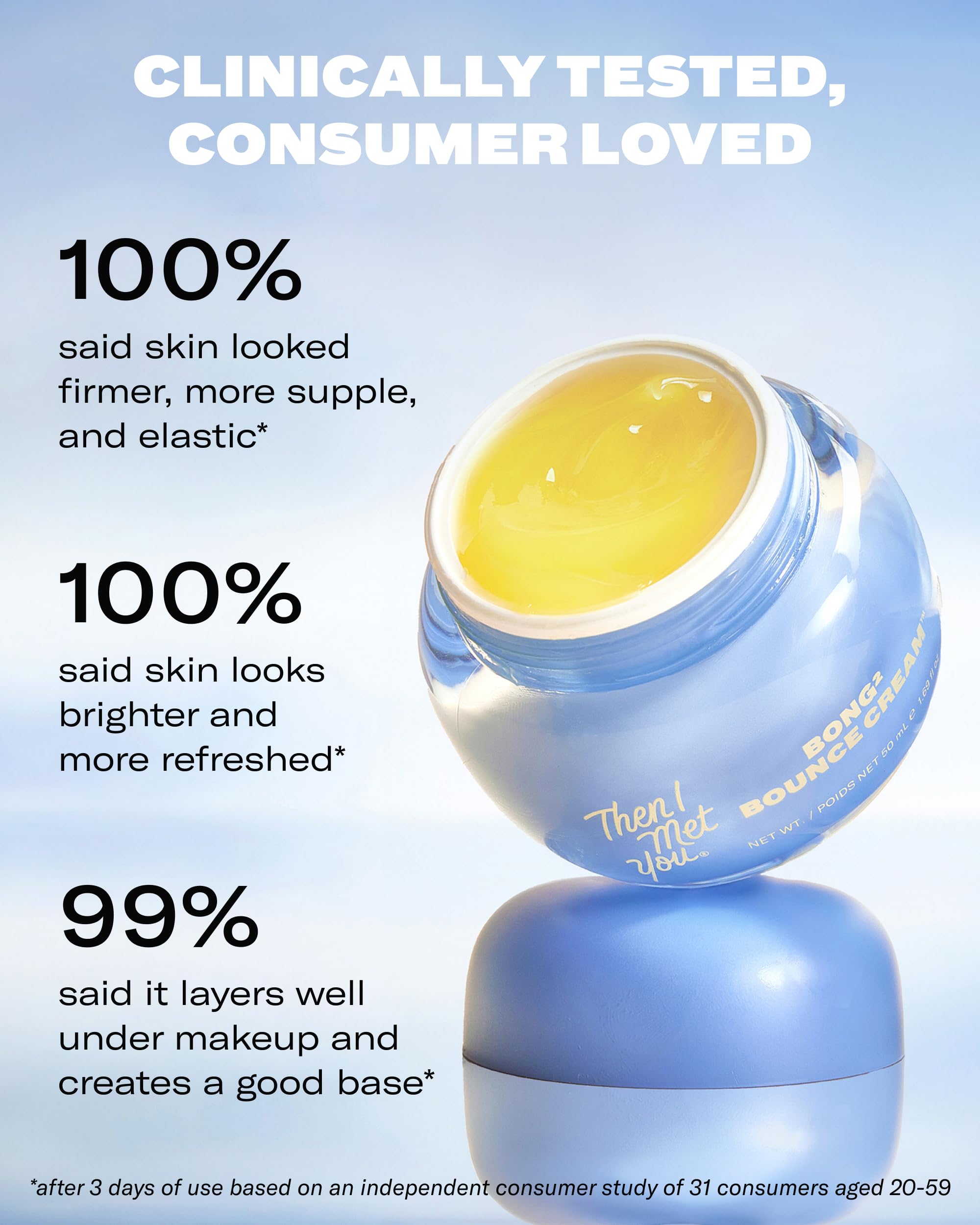 Then I Met You Bong2 Bounce Cream, Vitamin C Barrier Cream With Ceramides - Then I Met You Official Product View 8