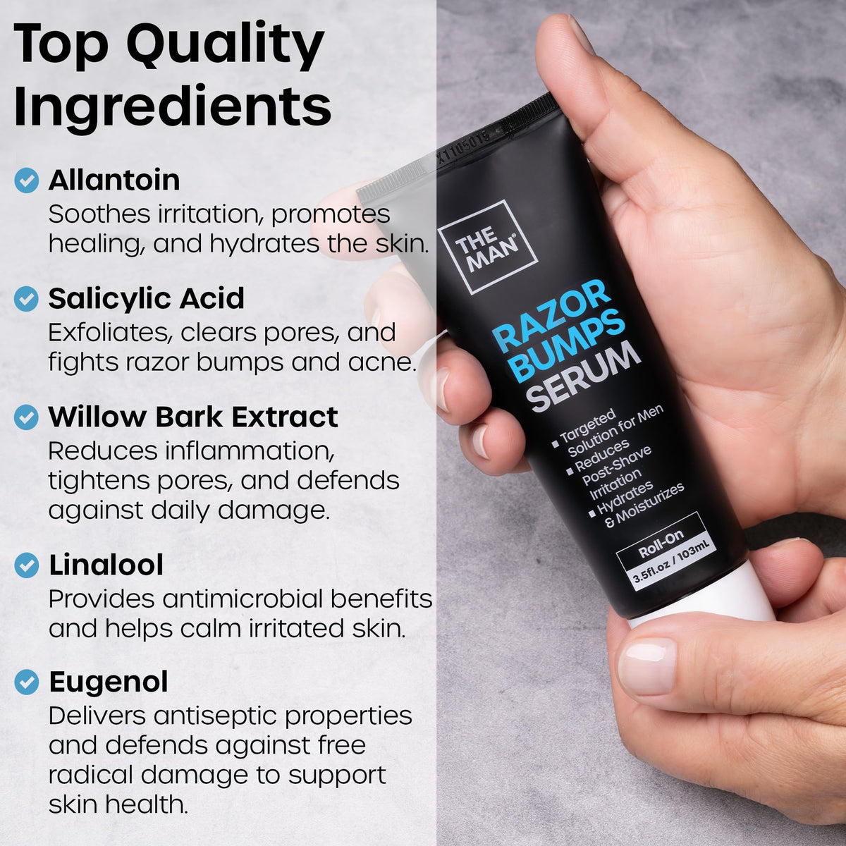 The Man Razor Bumps Serum - Vanibiss Official Imagery - 3