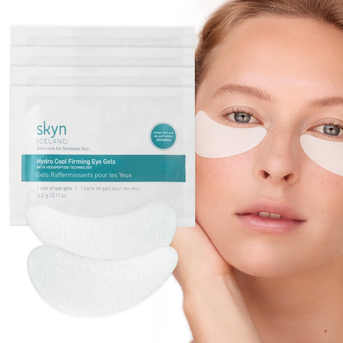 Skyn ICELAND Hydro Cool Firming Eye Patches with Peptides - skyn ICELAND Official Imagery - 2