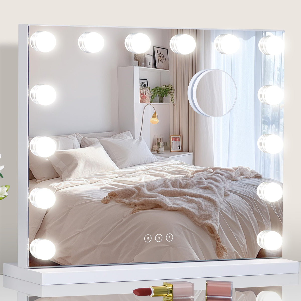 Vanity Mirror with Lights Lighted Makeup Mirror with - NUSVAN Official Imagery - 1