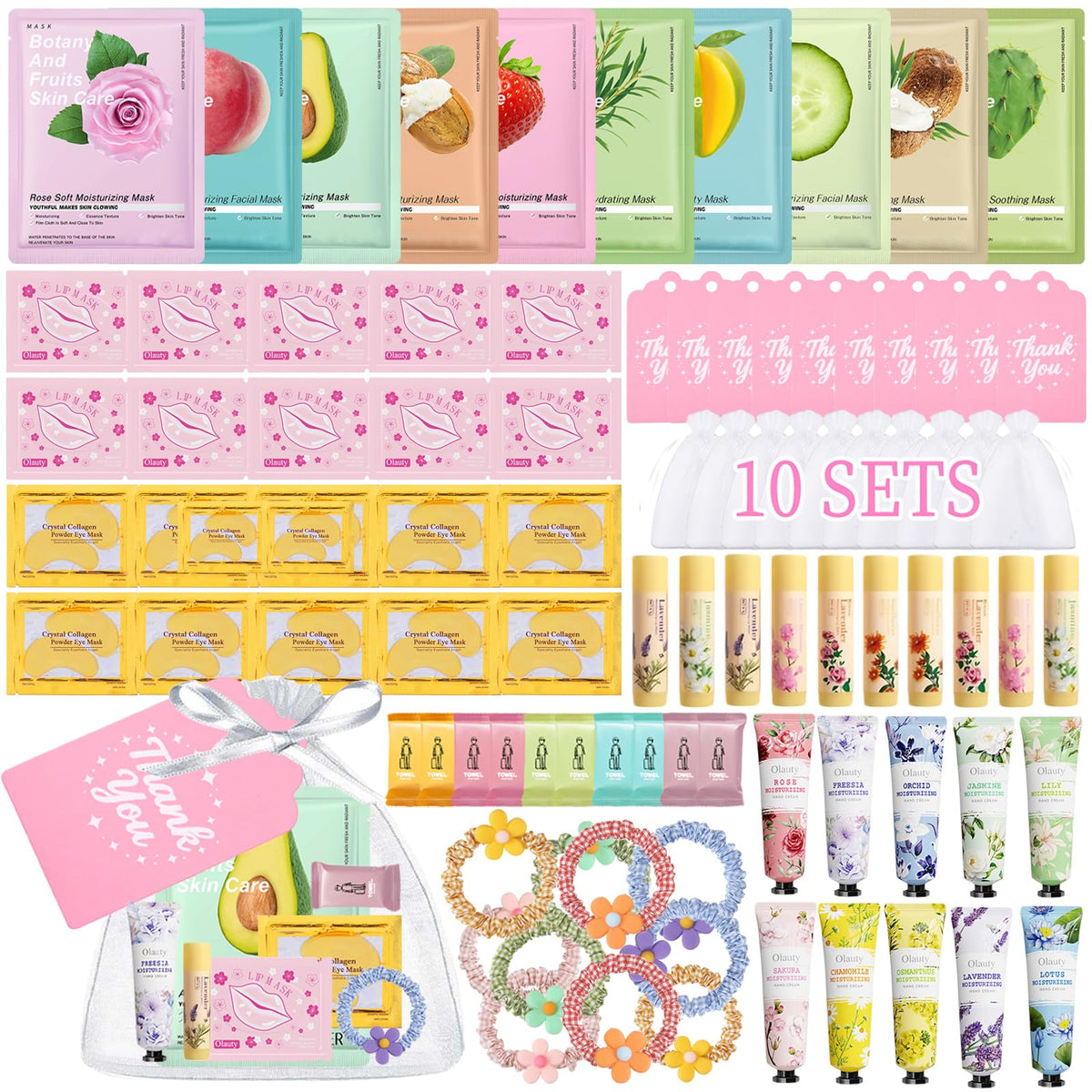 90 PCS Spa Party Supplies Gifts for Women Spa Party Supplies - Sulily Official Imagery - 2
