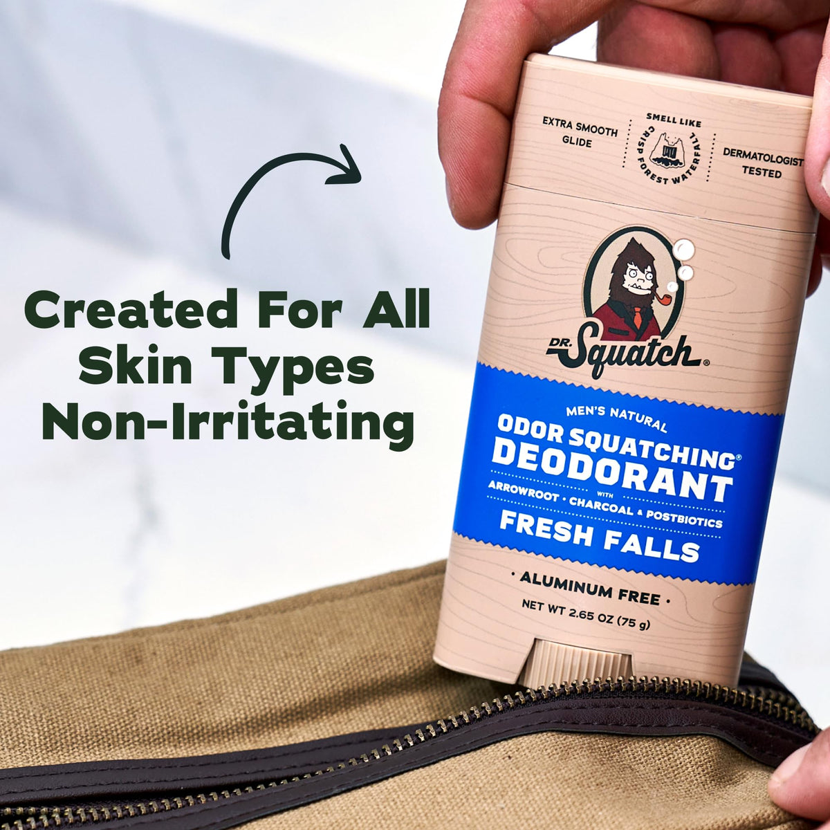 Dr Squatch Natural Men s Deodorant Aluminum Free Natural - Dr. Squatch Official Imagery - 7