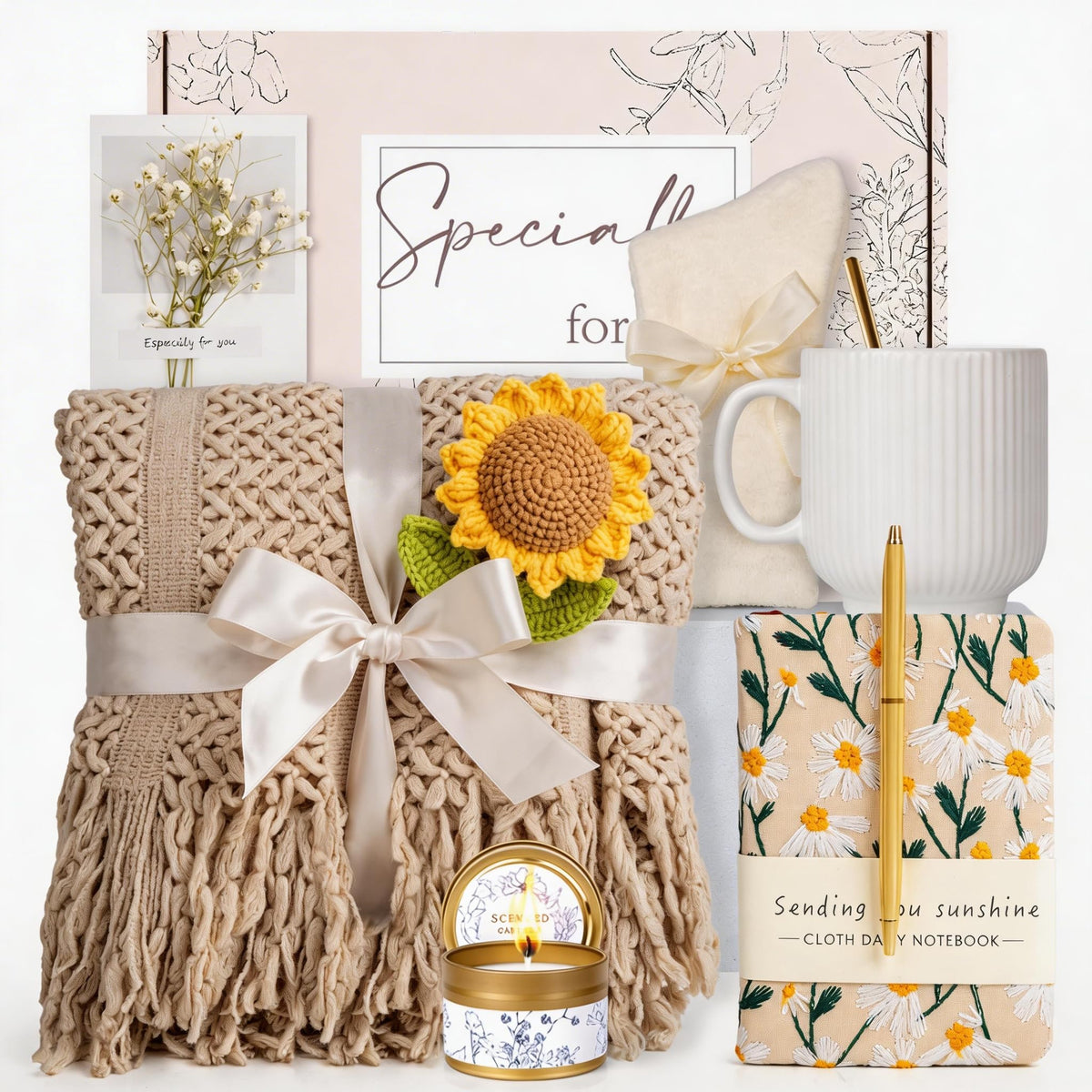 Birthday Gifts for Women Self Care Gift Baskets Care Package - Anforsun Official Imagery - 5