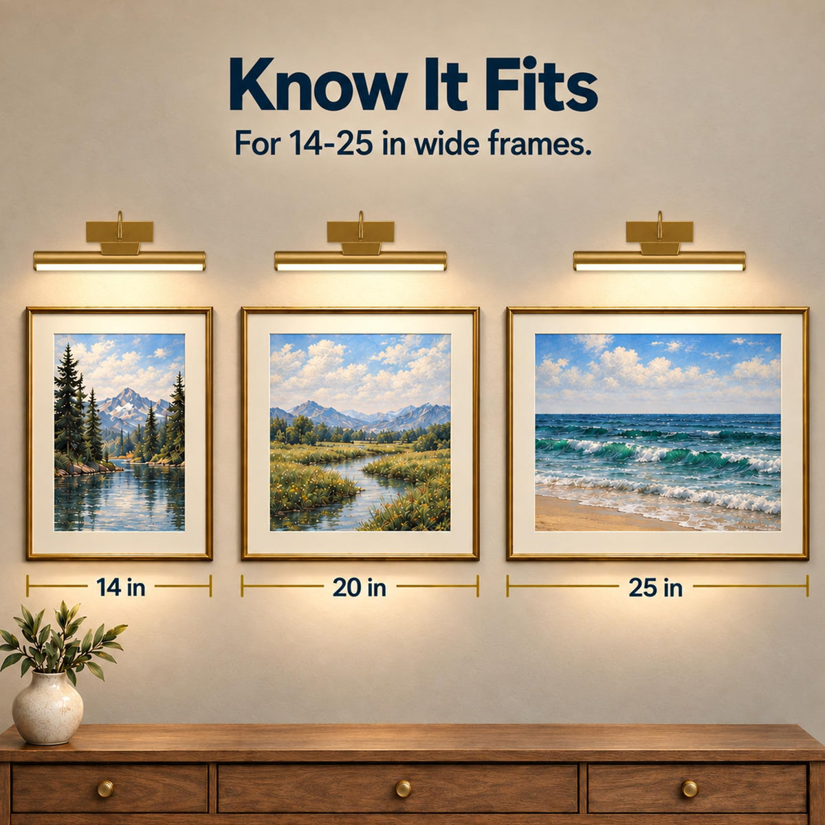 13 Wireless Picture Lights for Wall Rechargeable Art Light - Skairipa Official Imagery - 6