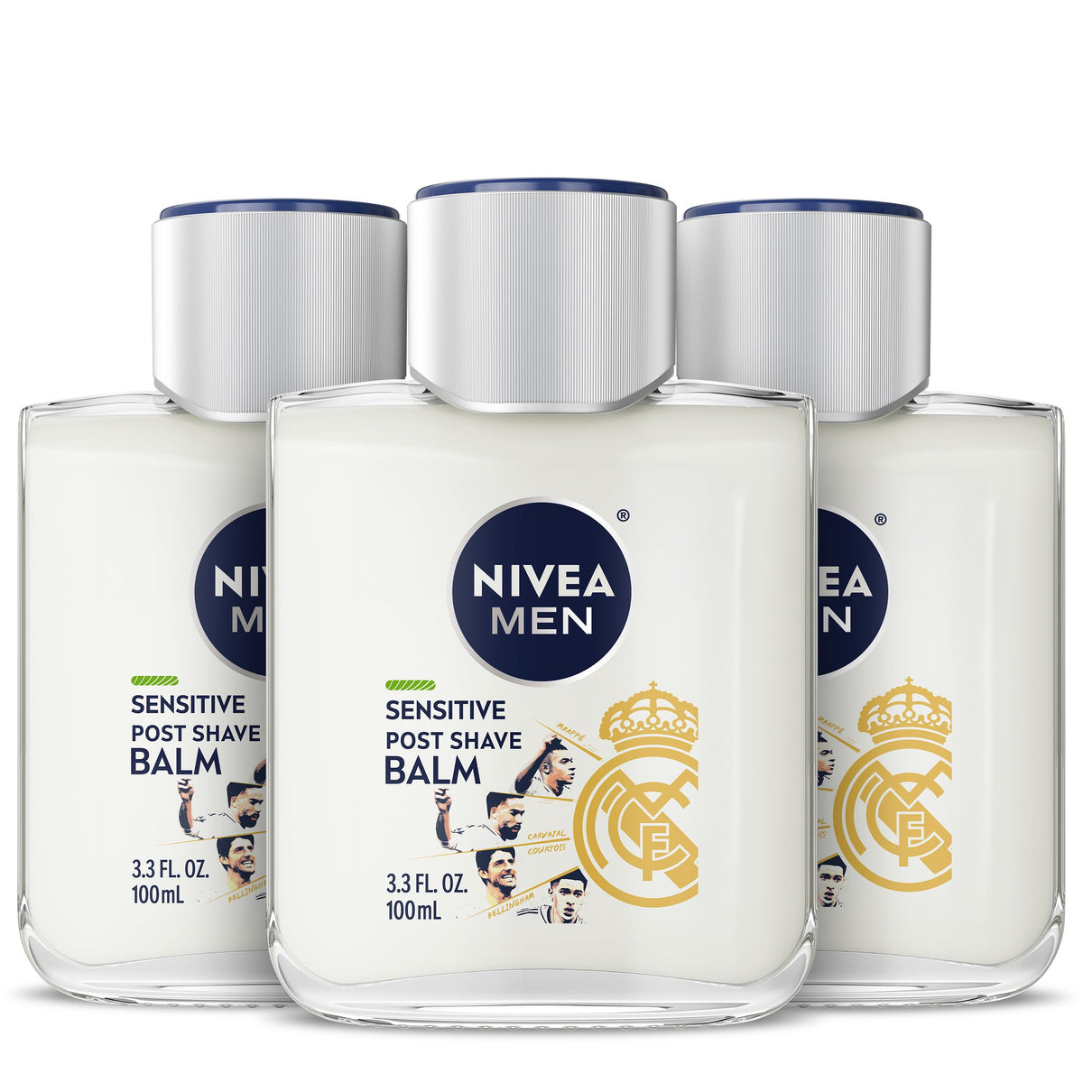 NIVEA MEN Sensitive Post Shave Balm Alcohol Free Multipack 3 - NIVEA MEN Official Imagery - 2