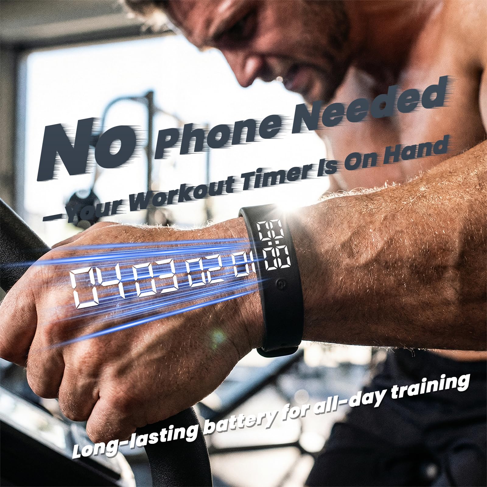 NLCCLTQ Vibrating Alarm Wristband Effective Alarm Clocks for Deep Slee - View 5