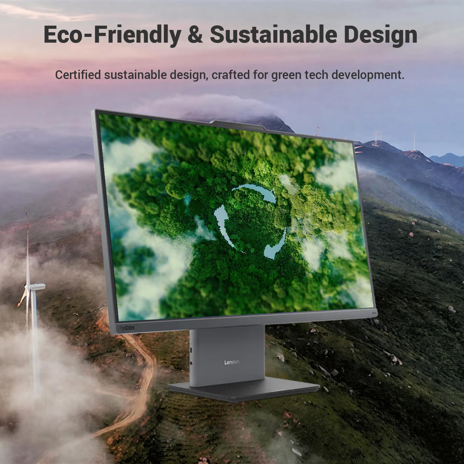 Lenovo ThinkCentre Neo 55a Gen 6 Business All-in-One, 23.8" FHD I - Lenovo Official Product View 8
