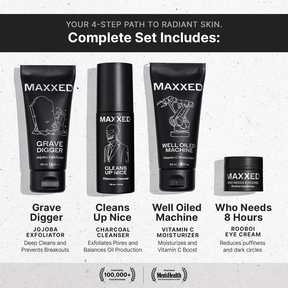MAXXED Men s Skincare Set - MAXXED Official Imagery - 5