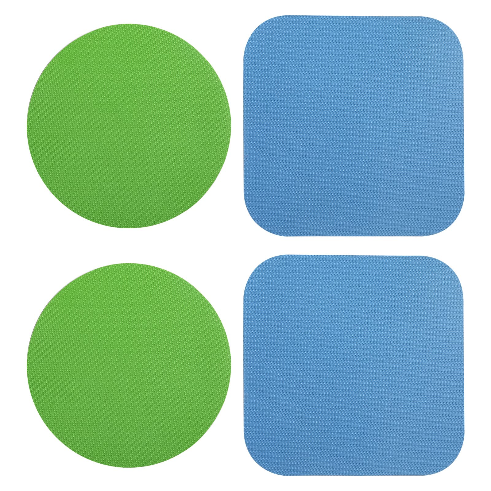 LUTER 4pcs Jar Opener Gripper Pad for Seniors with Weak Hands, Ru by LUTER - Angle View 1