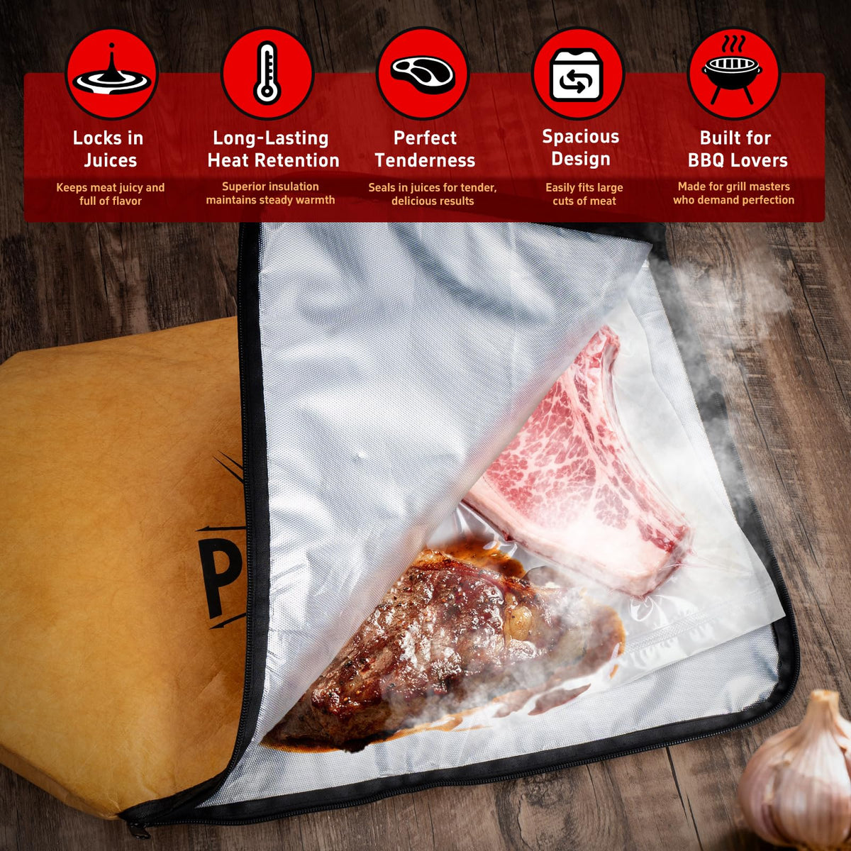 BBQ Blanket for Resting Meat - Parlixa Official Imagery - 5
