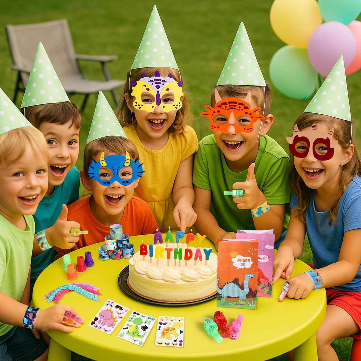Rotel Dinosaur Party Favors 12 Kids Set Return Gifts for - Rotel Official Imagery - 8