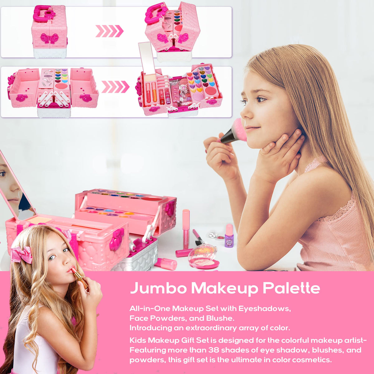 Kids Makeup Sets for Girls - Amerrly Official Imagery - 8