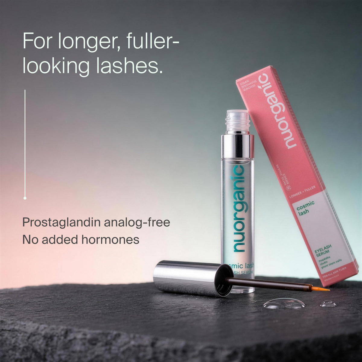 nuorganic Cosmic Lash Eyelash Growth Serum Prostaglandin - NuOrganic Cosmetics Official Imagery - 3