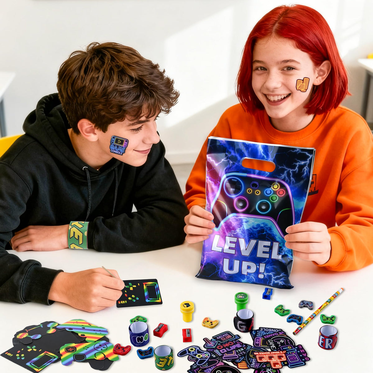 Ulema 218 Pcs Video Game Party Favors With Video Game - Ulema Official Imagery - 7