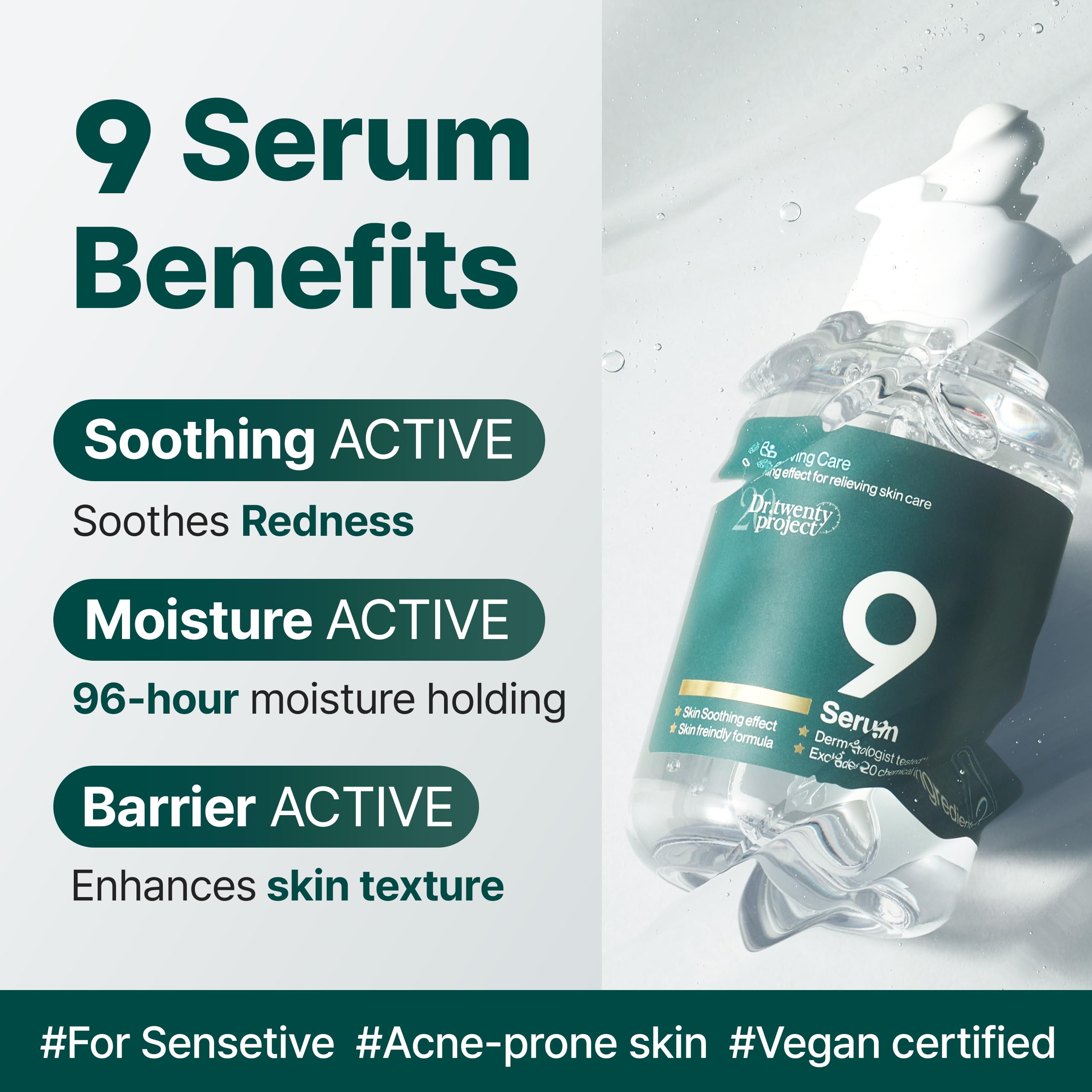 9 Serum for Calming, Hydrating, and Barrier-Strengthening with - Dr.twentyproject
