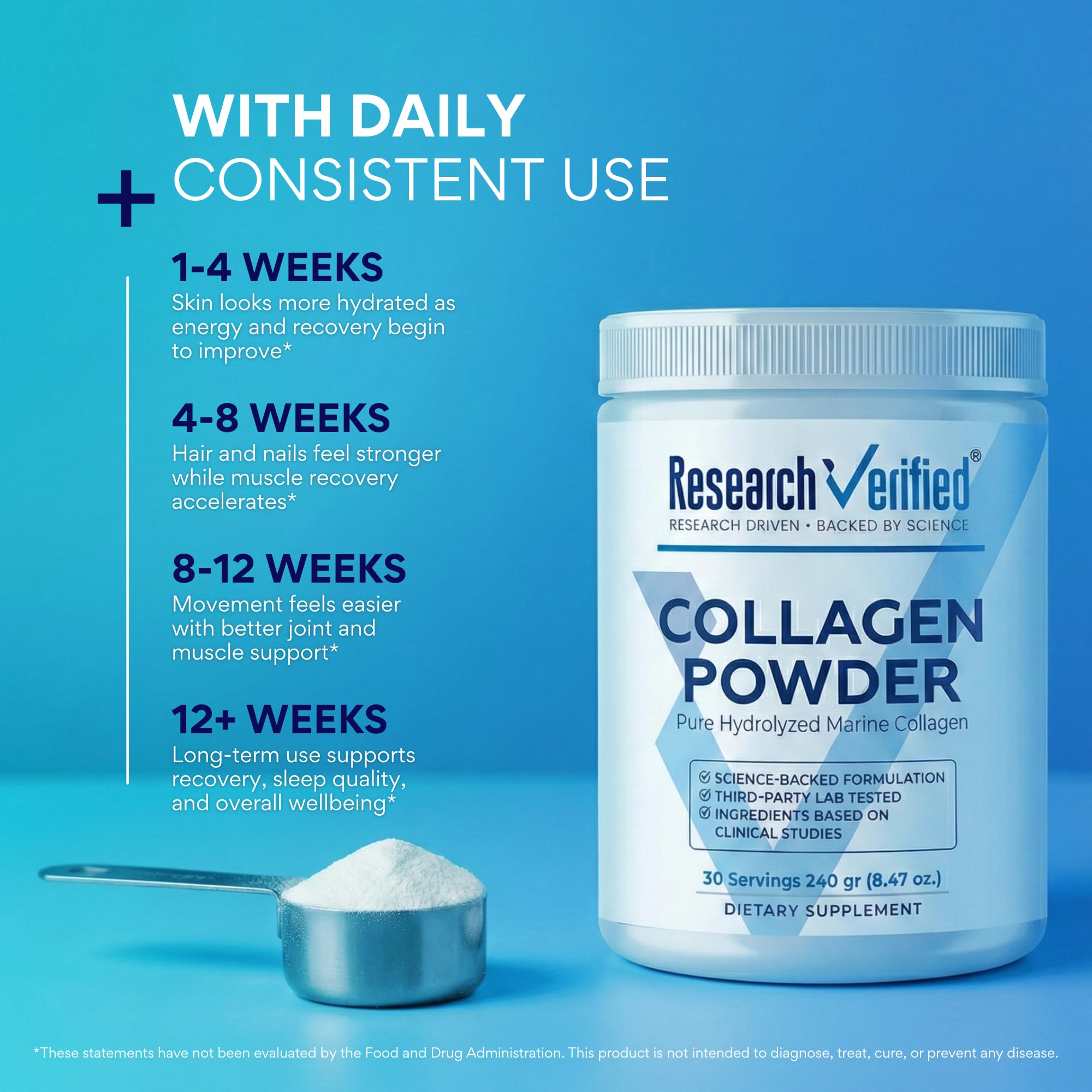 Research Verified Collagen Powder - Research Verified Official Imagery - 7