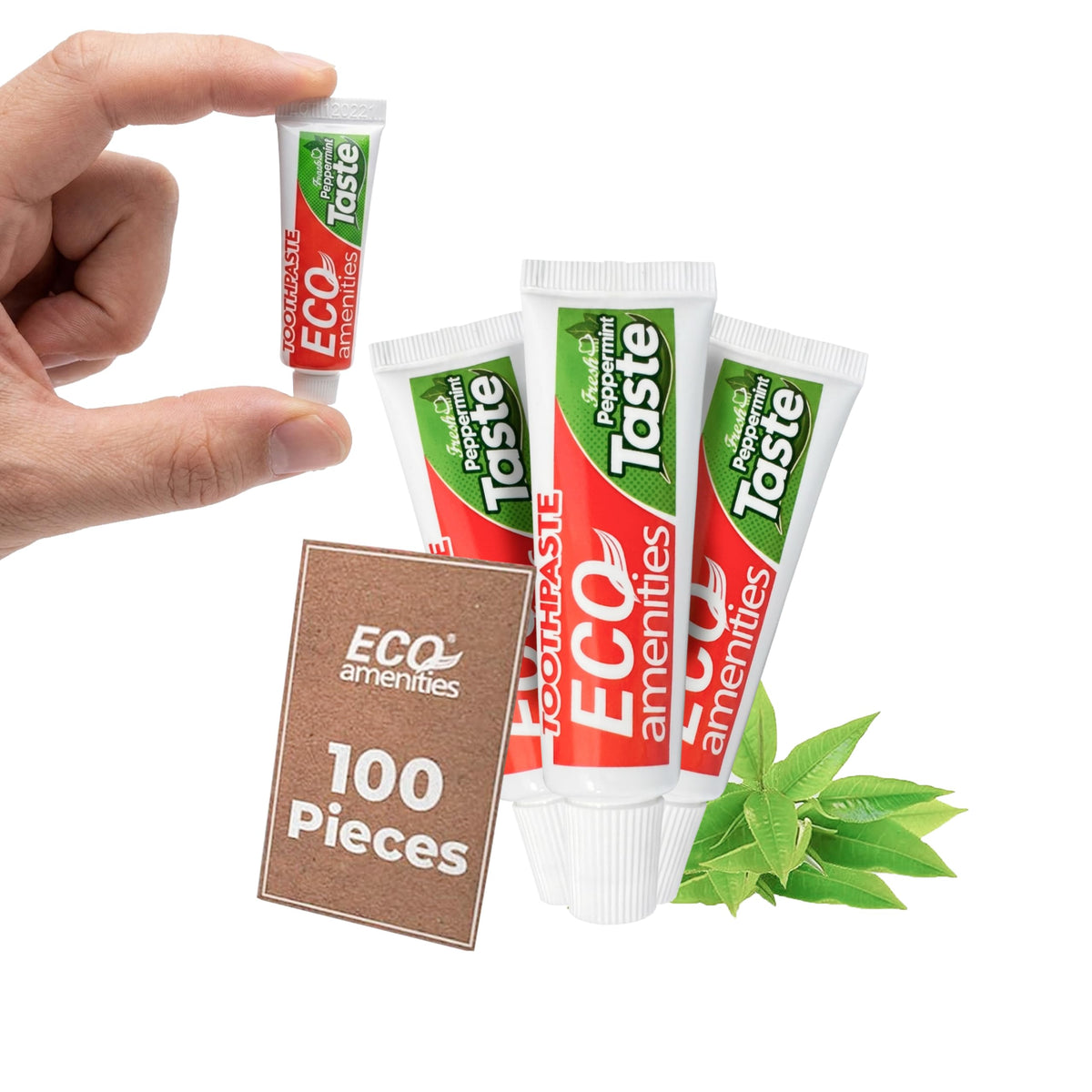 ECO Amenities Travel Size Bulk Toothpaste - ECO amenities Official Imagery - 8