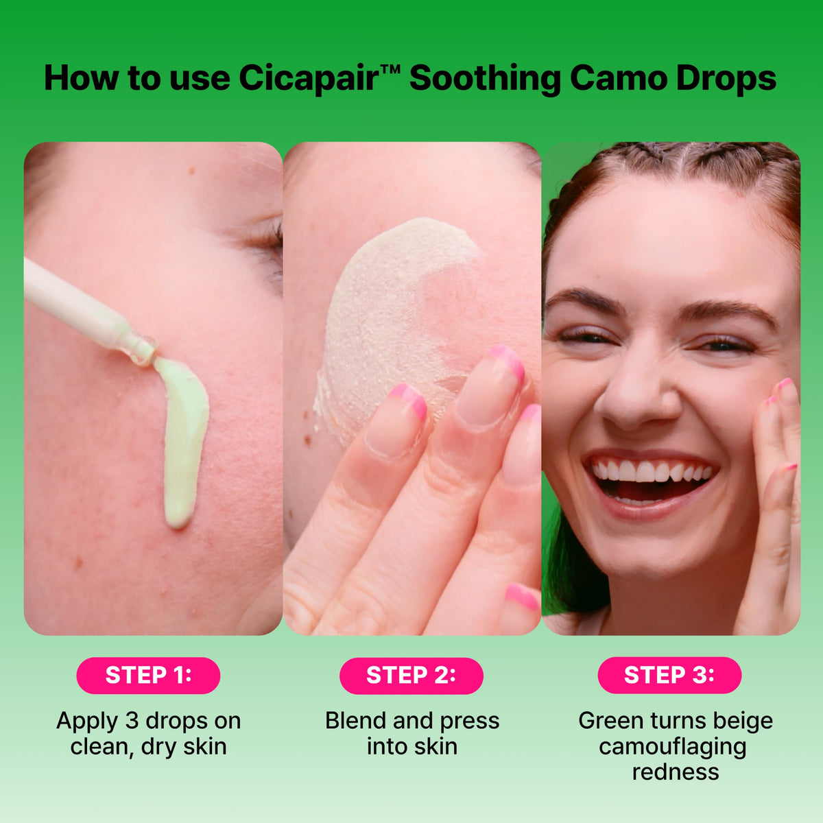 Dr Jart Cicapair Tiger Grass Camo Drops Tinted Serum with - Premium Selection Official Imagery - 8