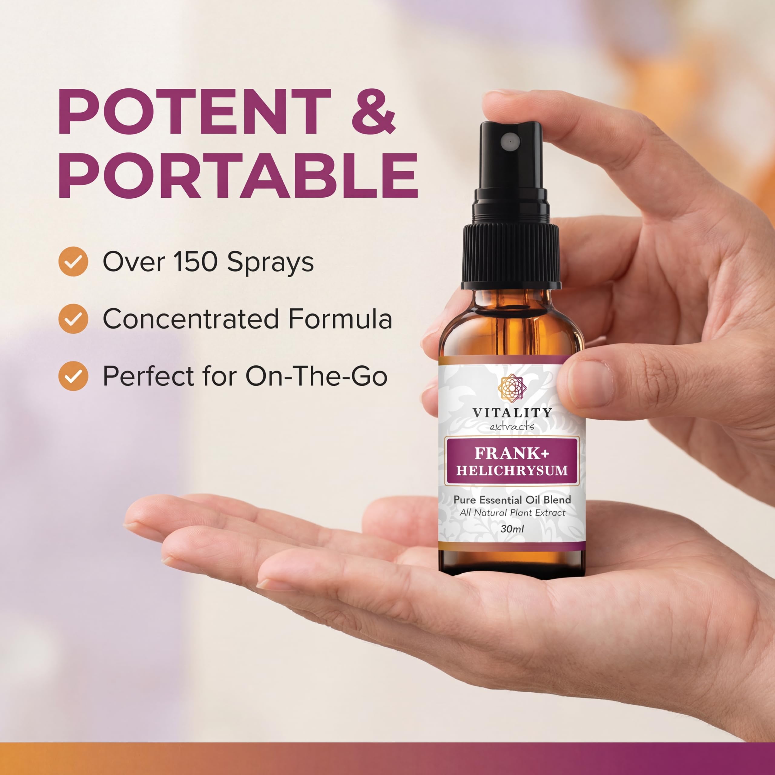 Vitality Extracts Frank Helichrysum Essential Oil Blend - Vitality Official Imagery - 7