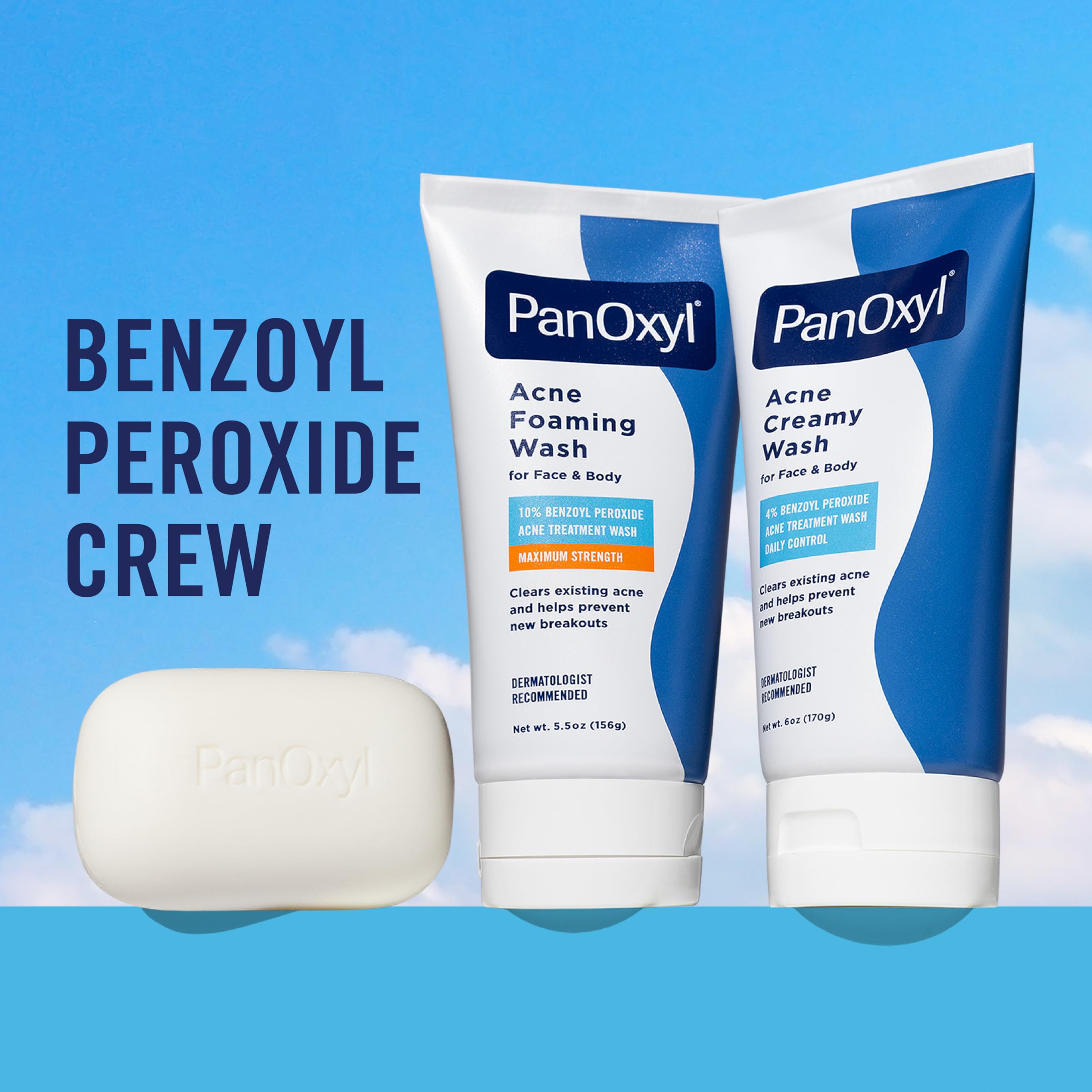 PanOxyl Antimicrobial Acne Creamy Wash, 4% Benzoyl Peroxide, 6 Ounce - PanOxyl Official Product View 4