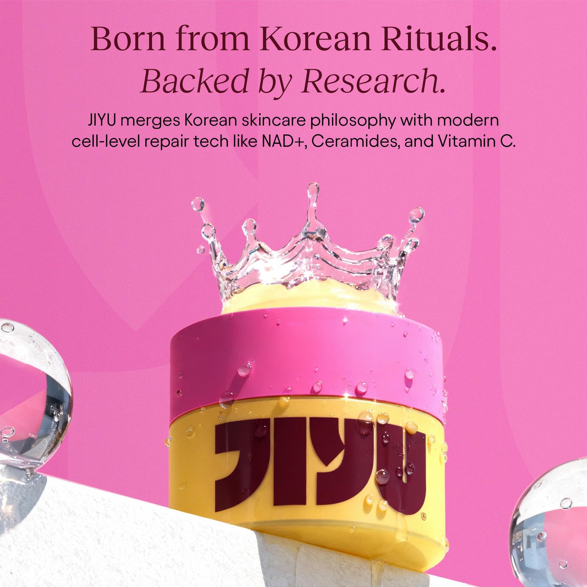 JIYU NAD+ Hydrating Face Moisturizer – Korean Anti-Aging Cream... - JIYU Official Product View 10