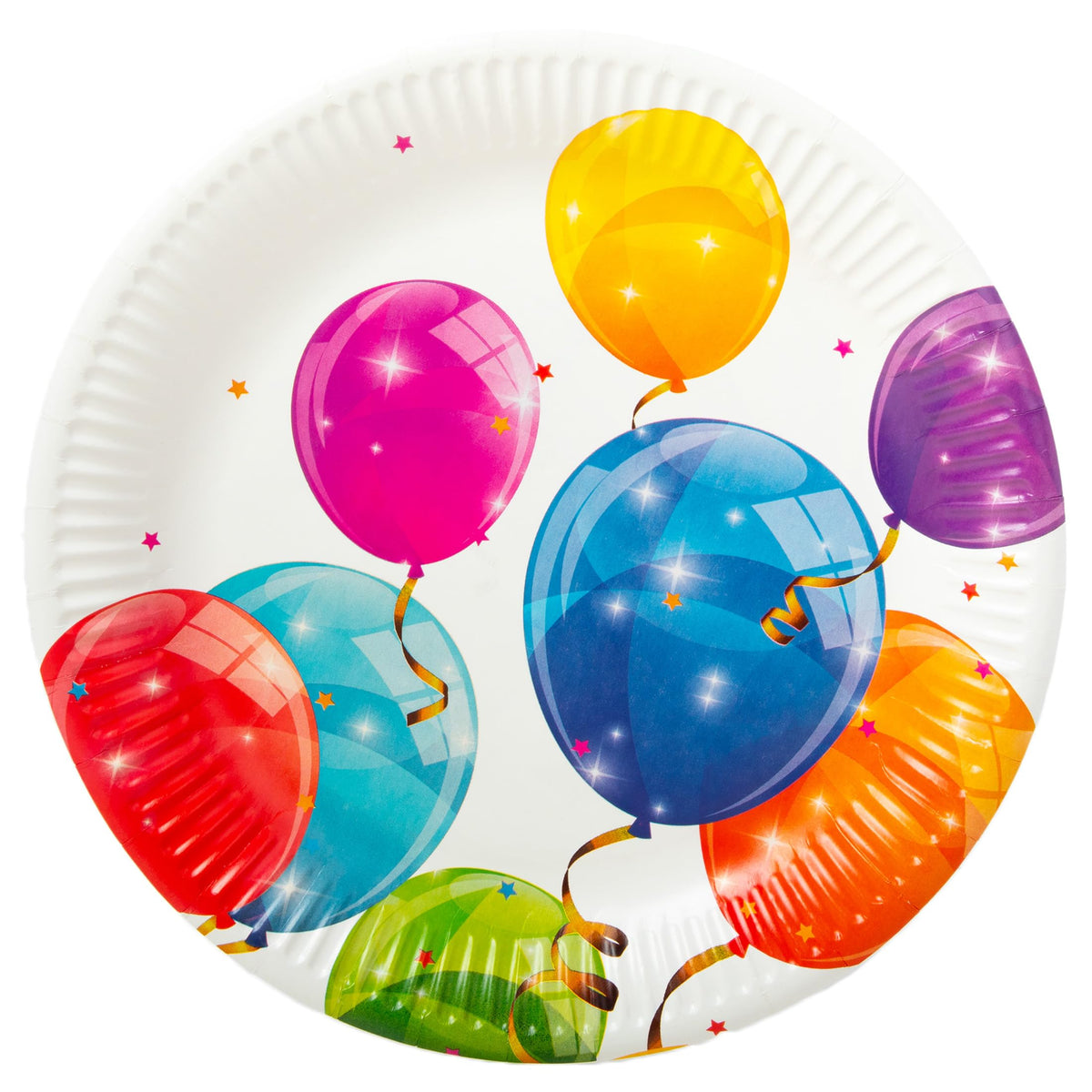 Procos Sparkling Balloon Themed Birthday Party Kit with 8 - Procos Official Imagery - 3