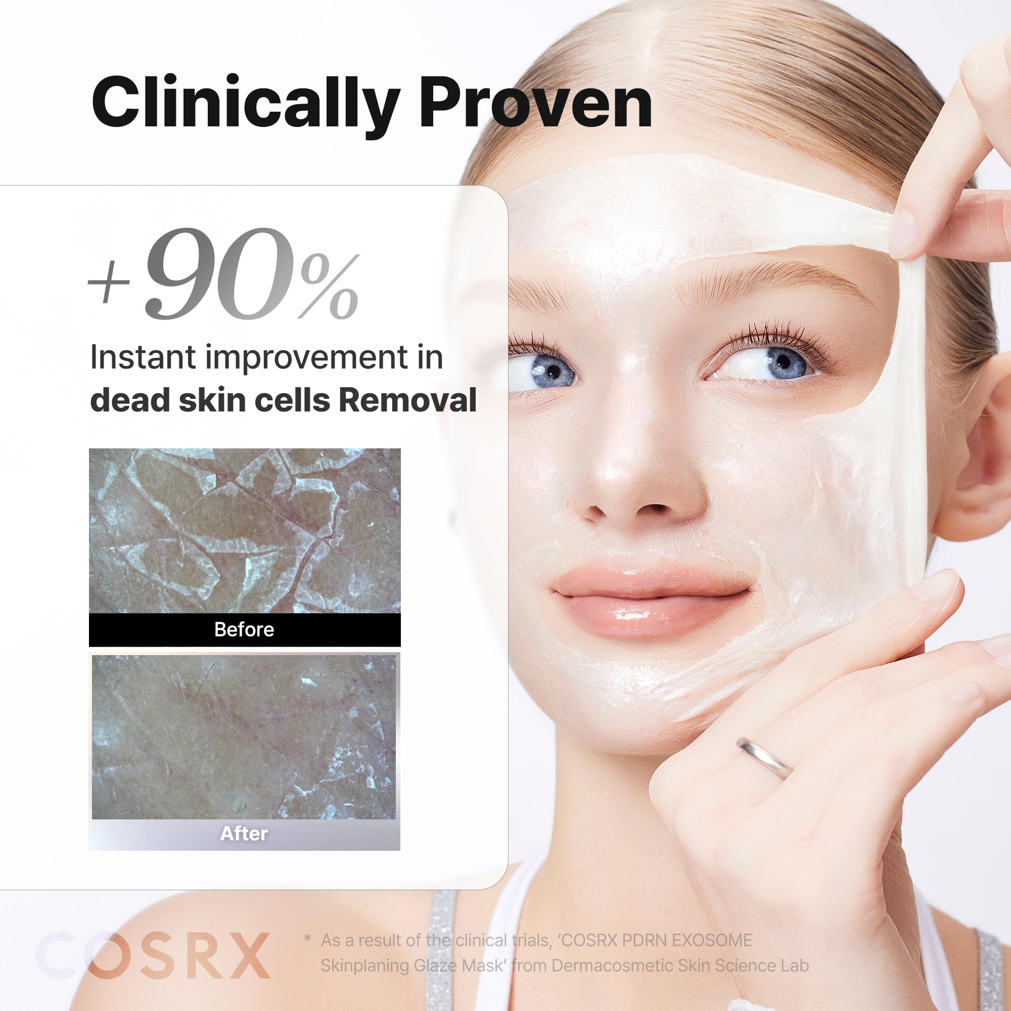 COSRX PDRN Exosome Overnight Face Mask, Korean Glass Skin Glow, 1.69 fl oz - COSRX Official Product View 7