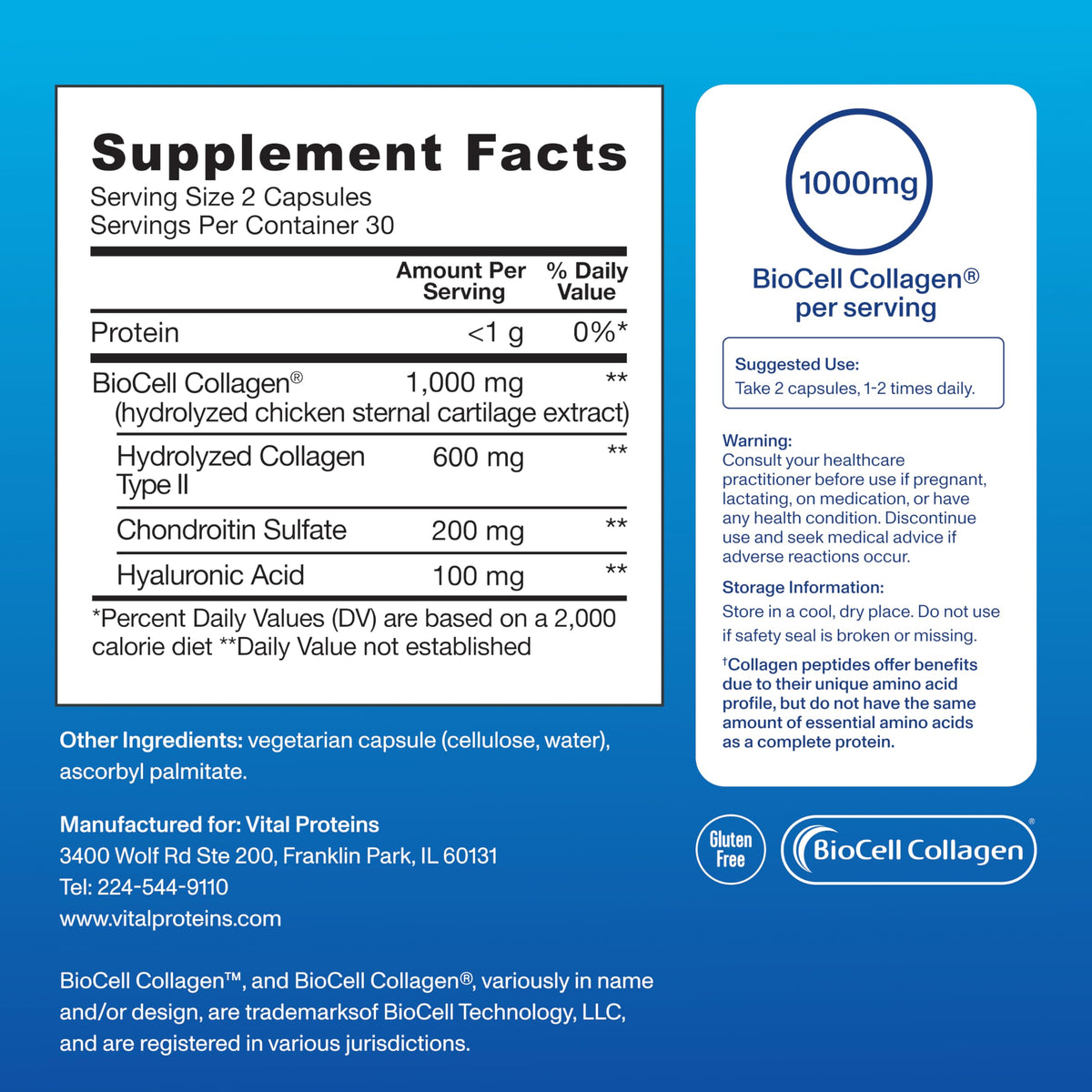 Vital Proteins Enhanced Collagen Complex 60 Capsules - Vital Proteins Official Imagery - 5