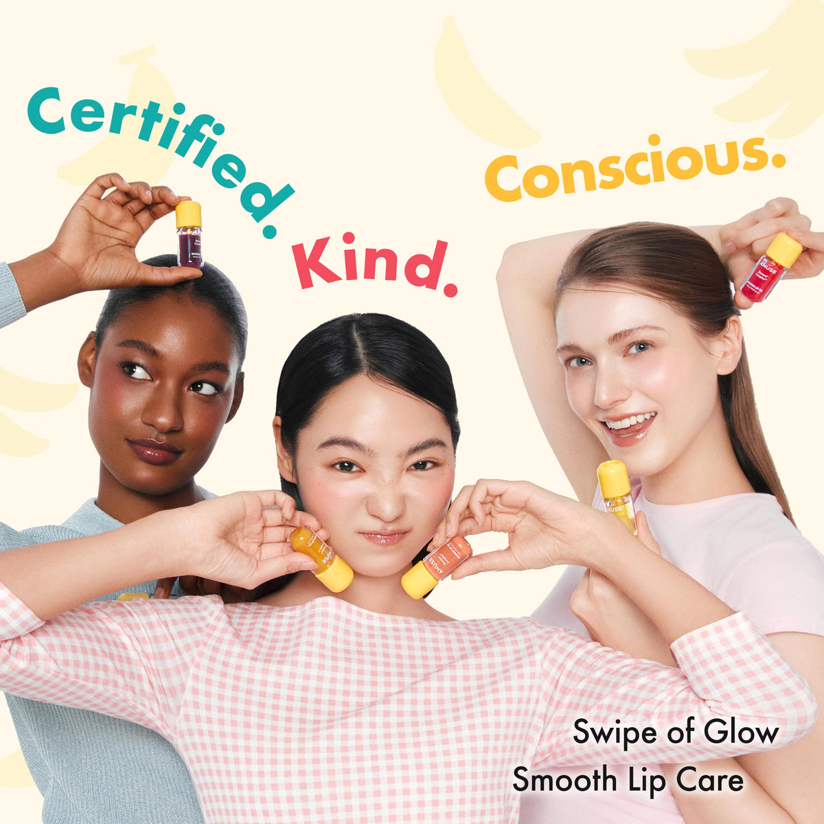 Amuse SEOUL Banana Lip Oil MINI TRIO SET - Amuse Official Imagery - 8