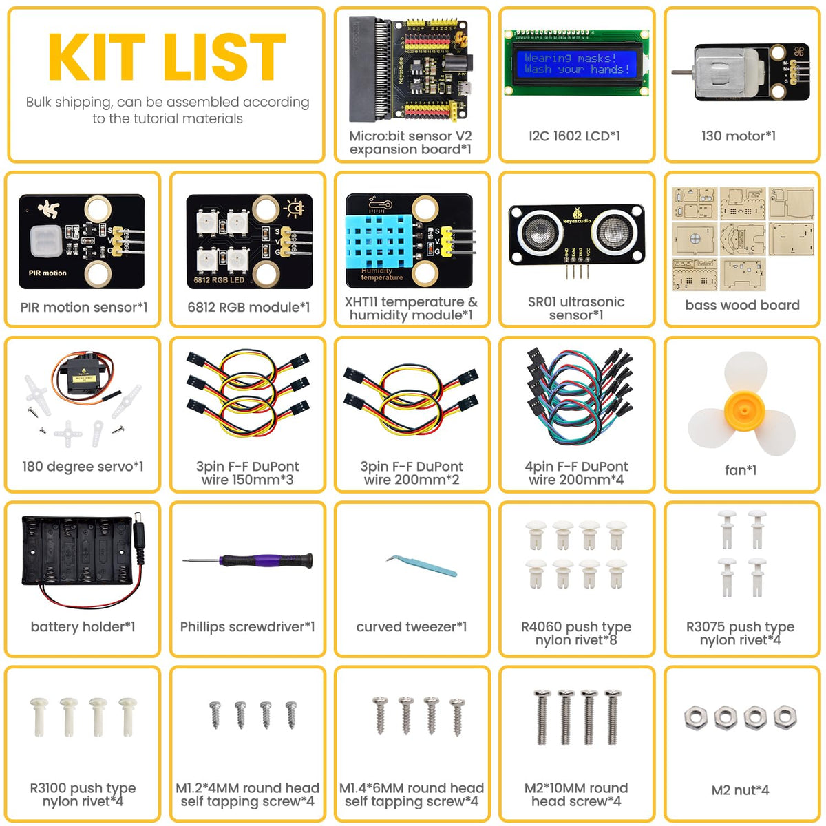 KEYESTUDIO Smart House Kit for Micro bit V2 DIY Microbit - KEYESTUDIO Official Imagery - 3