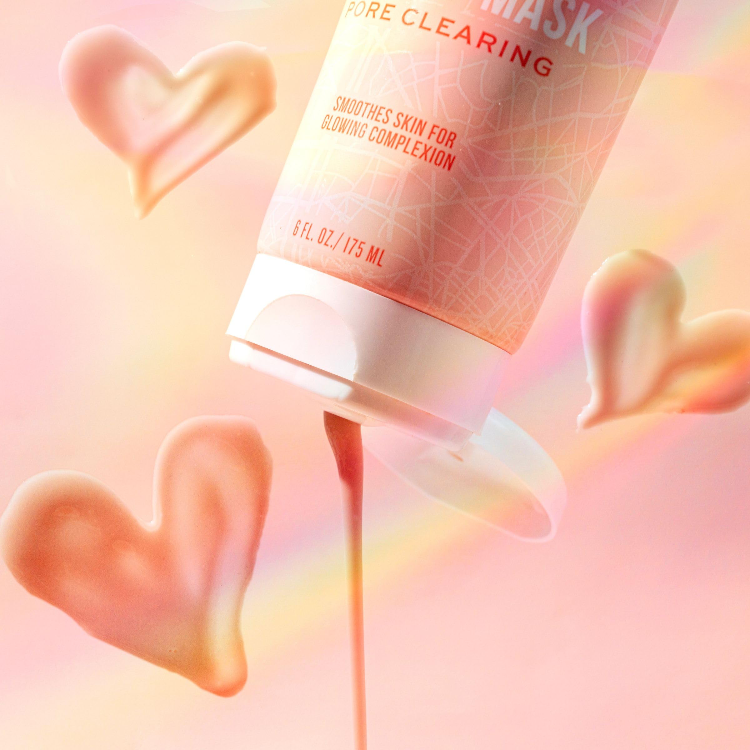 Freeman Exotic Blends French Pink Clay Peel Off Face Mask, 6 fl - Freeman