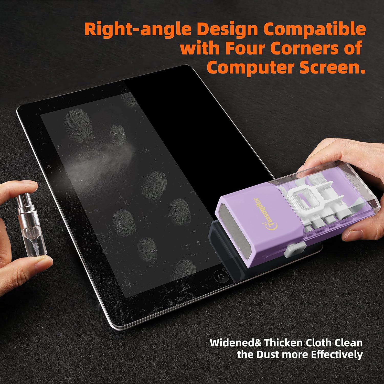 Tassmpitor 11-in-1 Keyboard & Screen Cleaning Kit – Purple