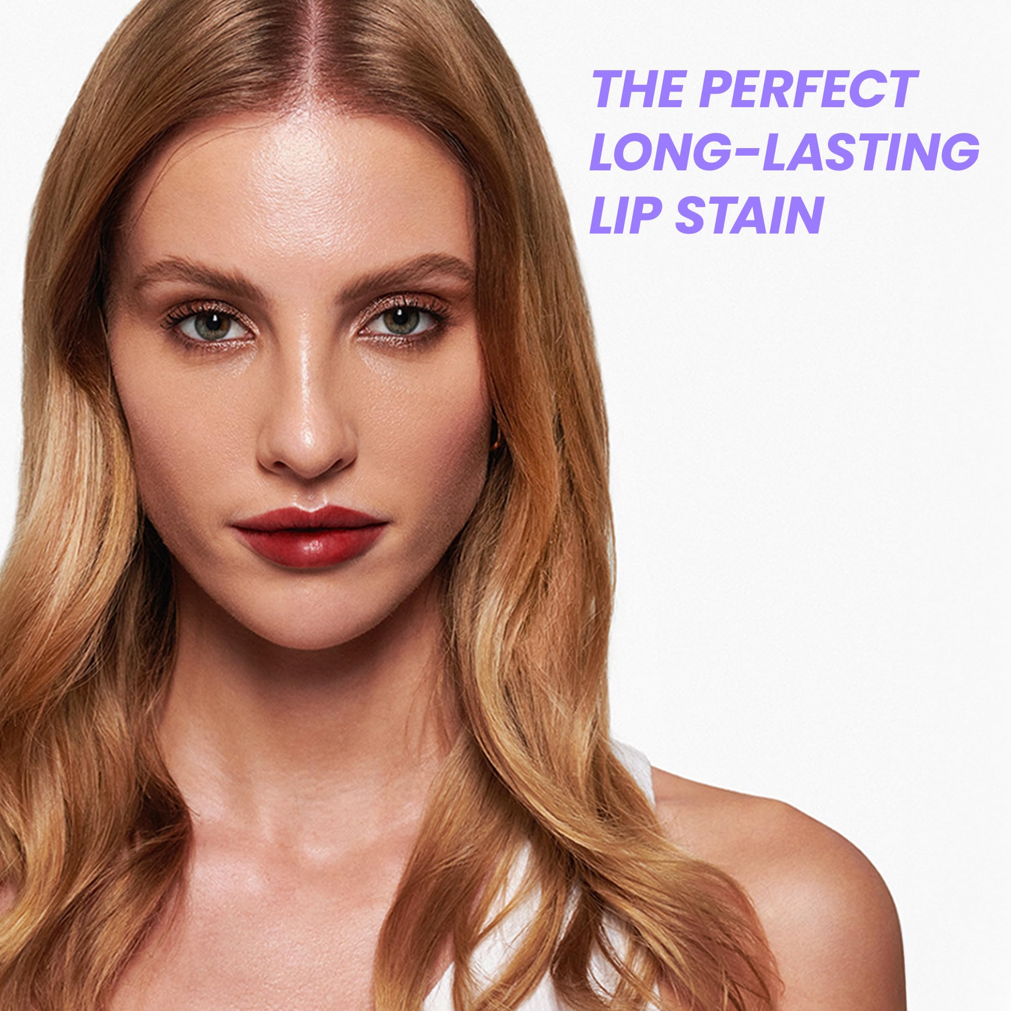 Wonderskin Lip Stain – Long Lasting, Waterproof, Lip Tint Peel Off Mas - View 8