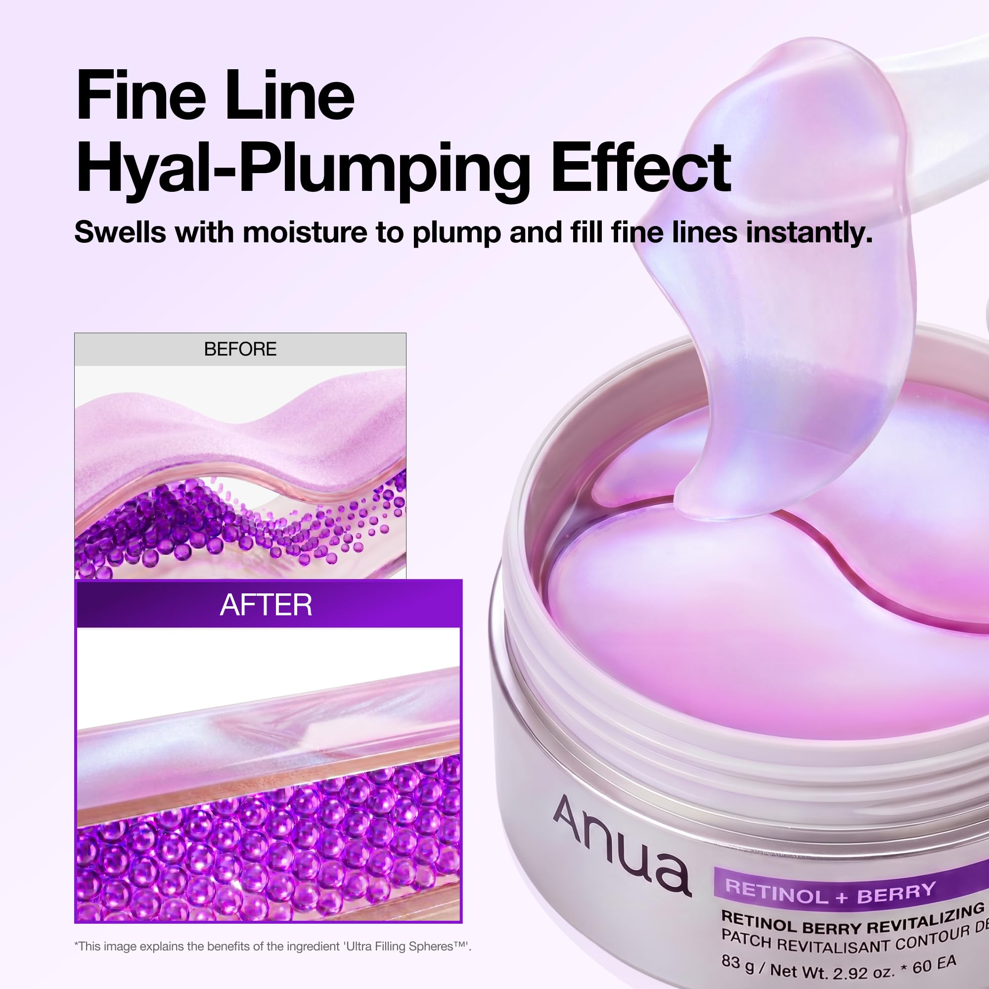 ANUA Retinol Berry Eye Patches - ANUA Official Product View 7