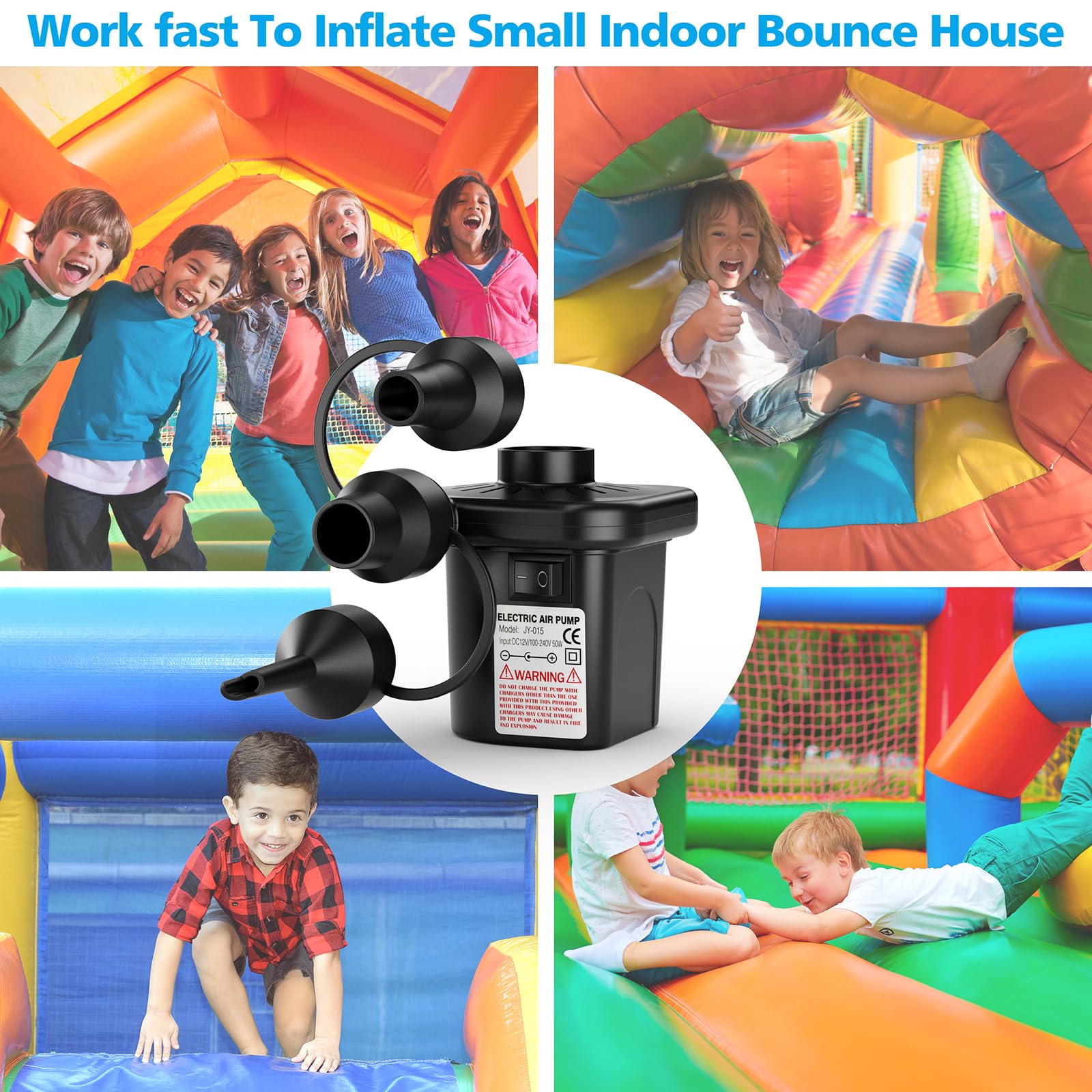Motorenbau Electric Air Pump for Inflatables,Portable Quick-Fill Air P - View 8
