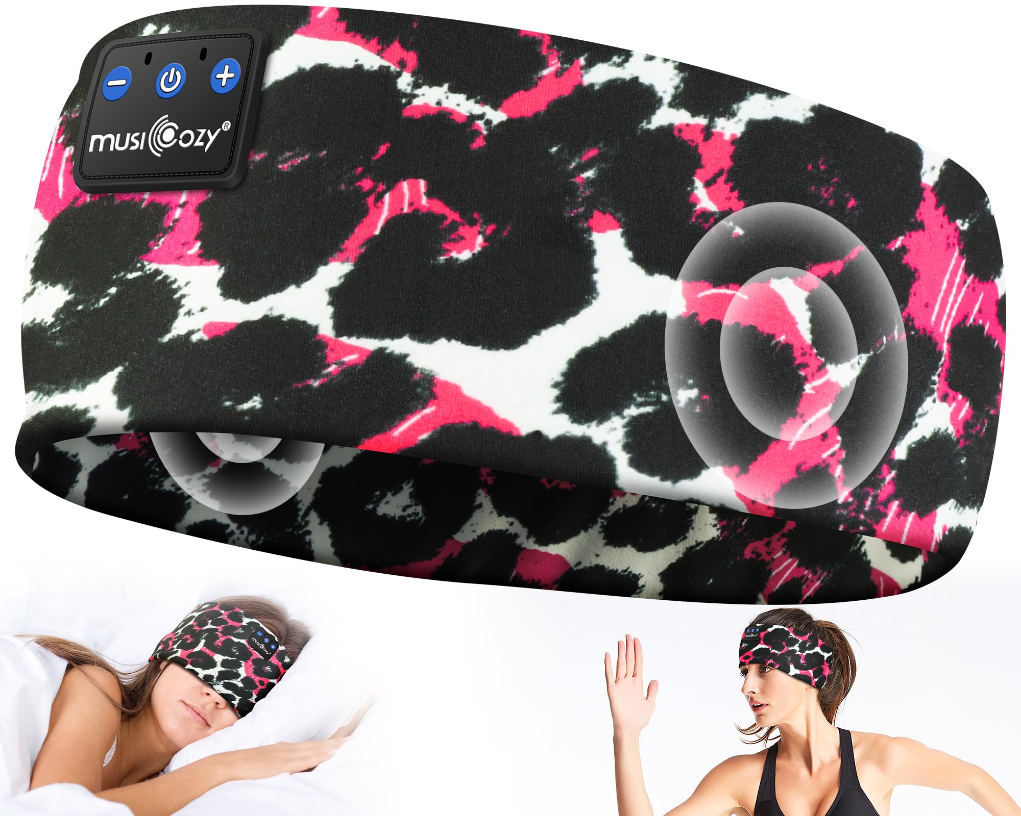 MUSICOZY Bluetooth 5.4 Sleep Headphones Headband Sports Wireless by MUSICOZY - Angle View 1