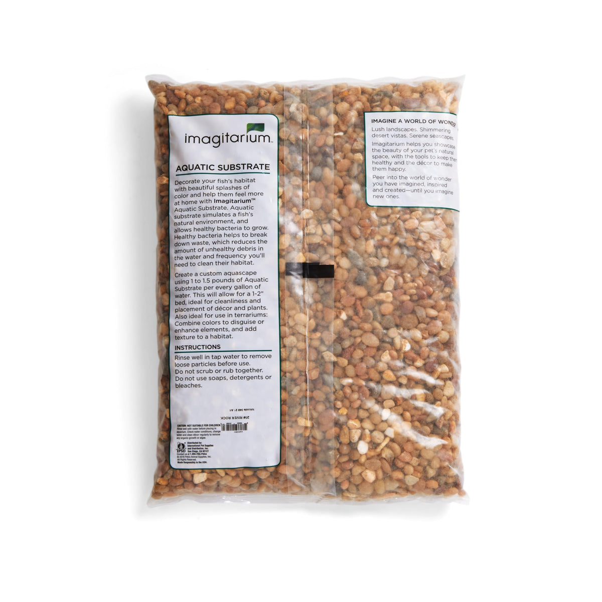 imagitarium by Petco Aquarium Gravel Substrate River Rock 20 - imagitarium Official Imagery - 4